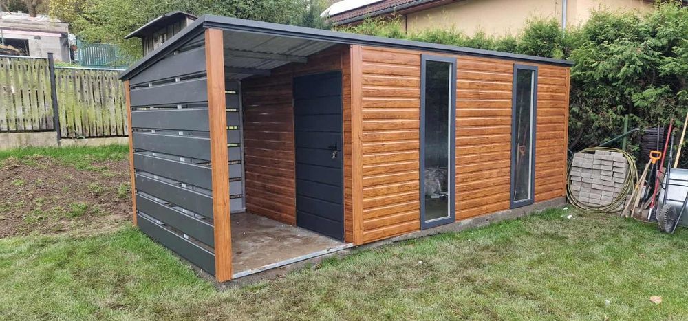 Garaż blaszany, domek ogrodowy - PRODUCENT