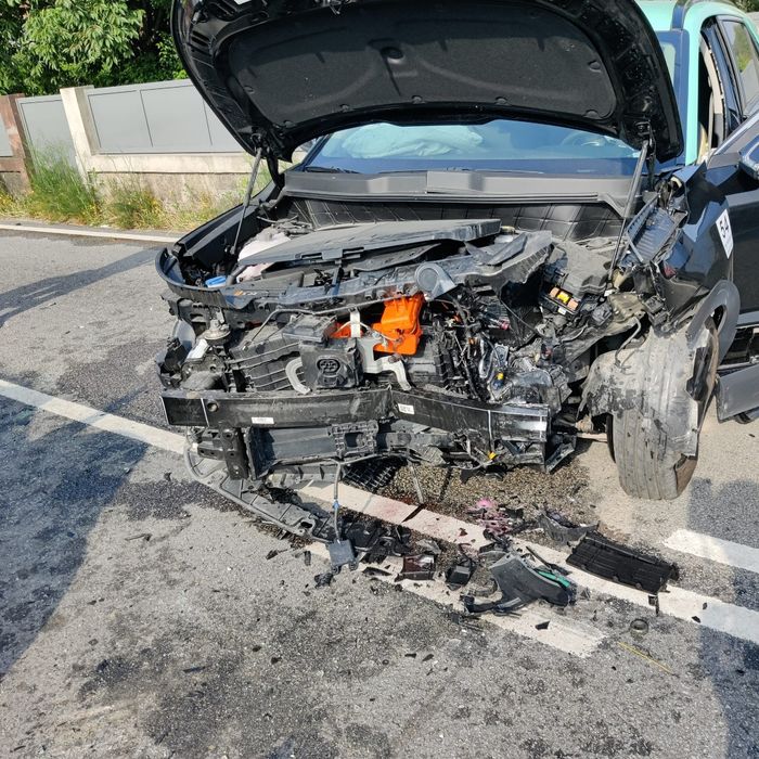 Kia e-niro acidentado