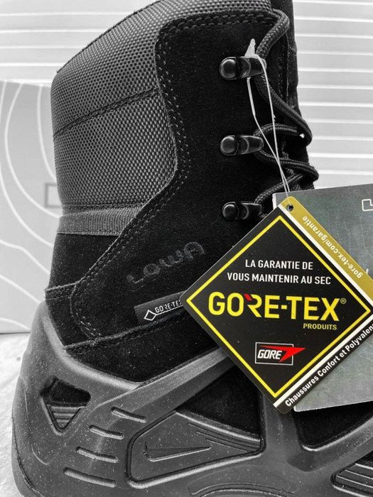 Черевики LOWA ZEPHYR HI black чорні ботинки берці Лова