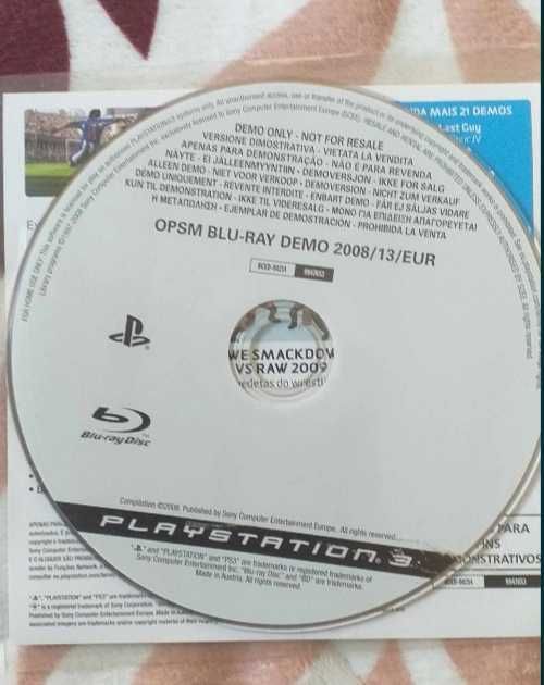 3 cds demos para ps3 novos