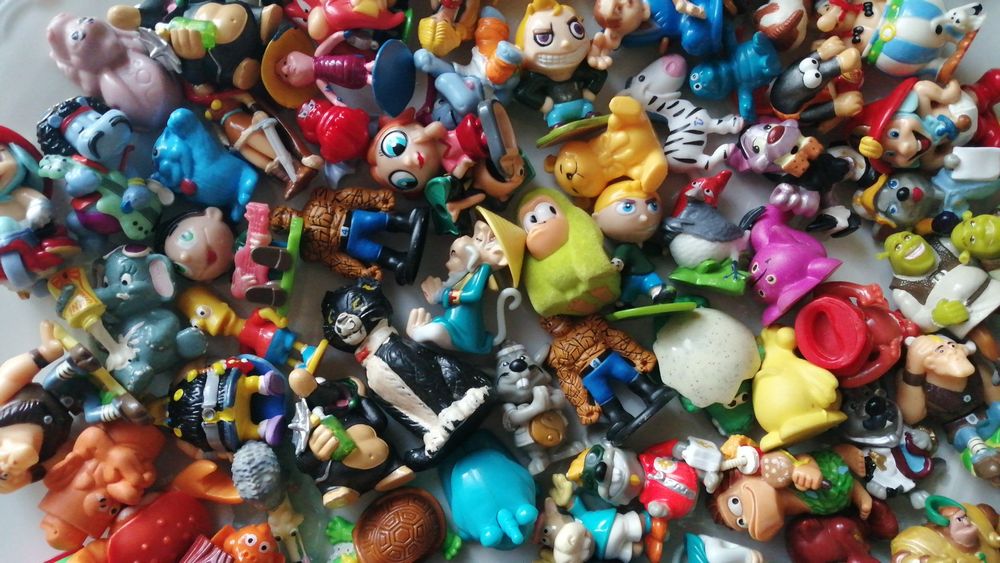 Figurki, zabawki, duża ilość