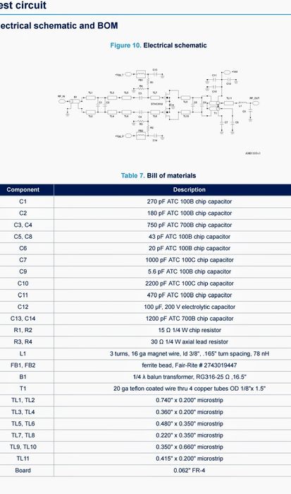 Transistor de Potência de RF STAC3932