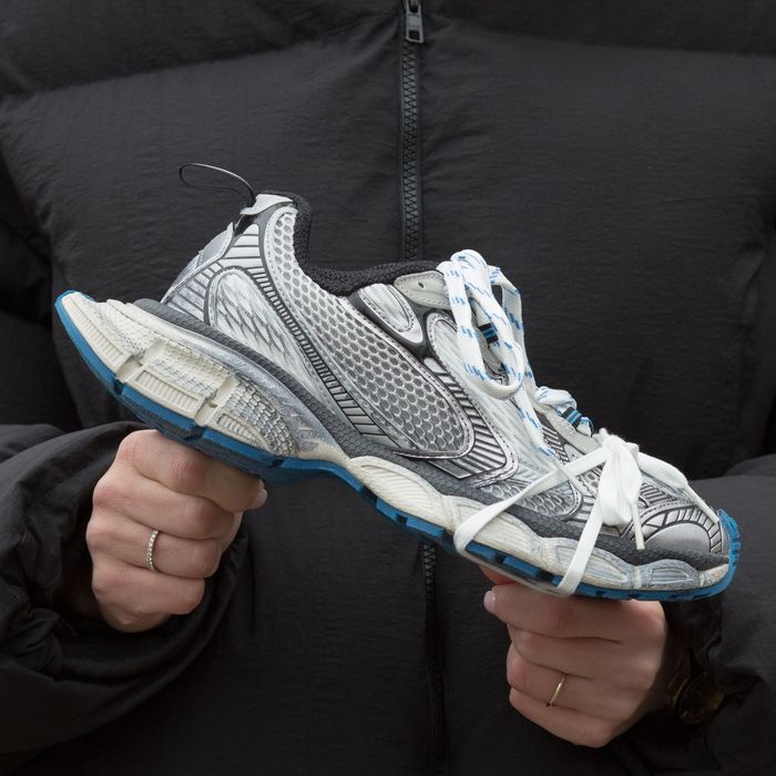 ЕКСКЛЮЗИВ! Balenciaga 3XL Silver White Blue 36 37 38 39 40 баленсіага 3хл сірі білі блакитні