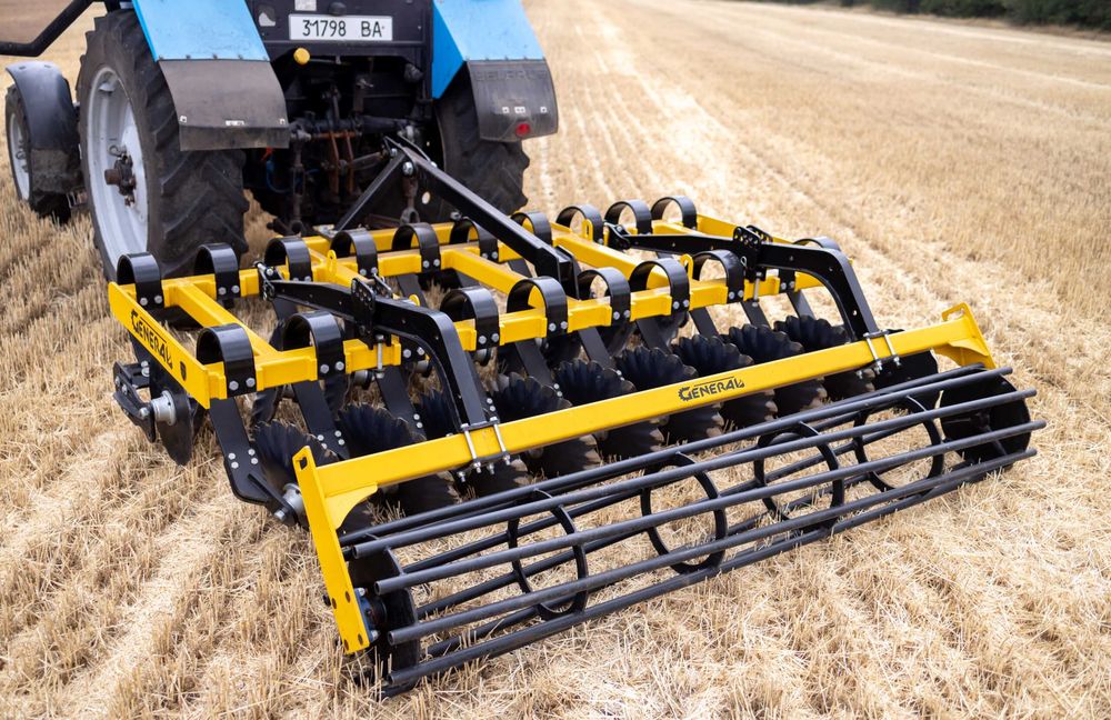 GENERAL | Лущильник Навісний 2,6 м | Легка Дискова Борона