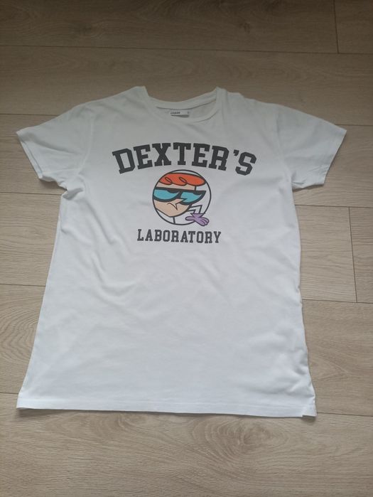 Biała koszulka laboratorium Dextera Cropp