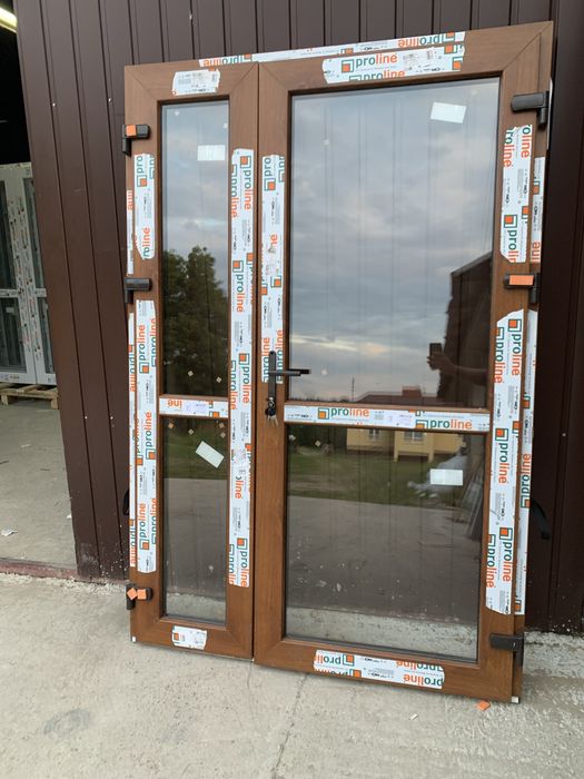 Drzwi PCV 140x210 złoty dąb NOWE dostępne od ręki