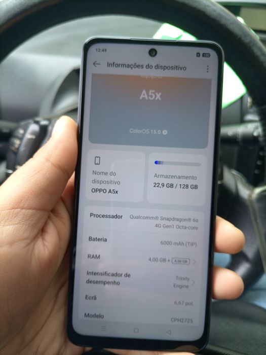 Vendo OPPO 5x como novo