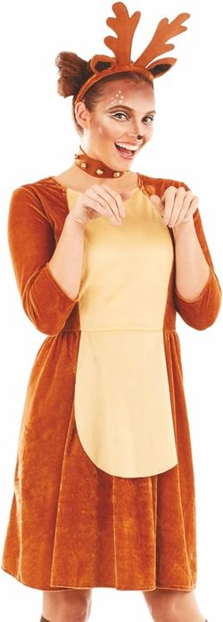 Kostium Rentiera dla Kobiet Rozmiar M