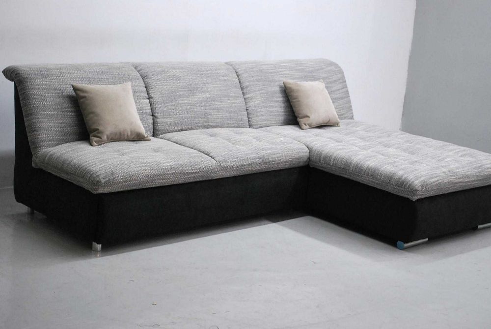 QQQQ SAG DESIGN NAROŻNIK z funkcją spania, rogówka sofa tkanina kanapa