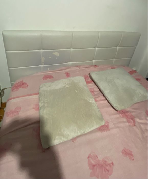 Cama de Casal com Arrumação – Branca – 140x190 cm
