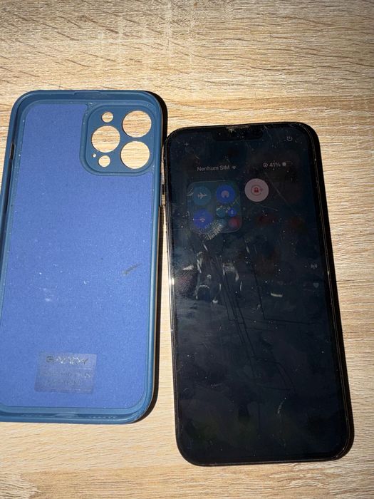 IPhone 13 Pro Max 128g traseira estalada