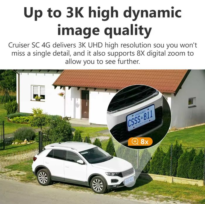 Поворотная 4G камера Imou Cruiser SC 4G 5mp с SIM слотом