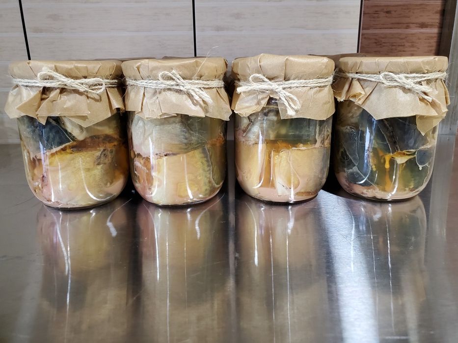 Консерва/ тушонка Скумбрія в олії 460г банка