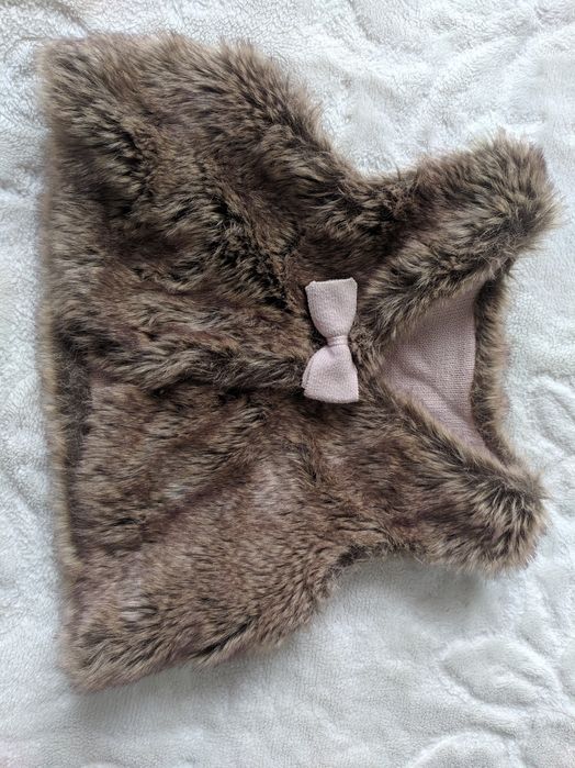 Kamizelka, bolerko, futerko dla dziewczynkiki