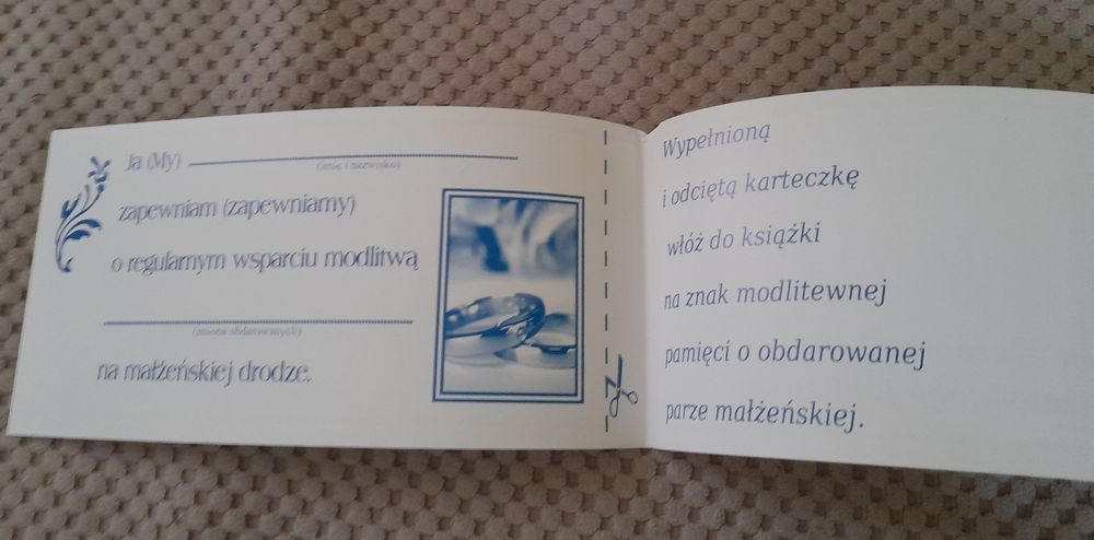 Album prezent na ślub