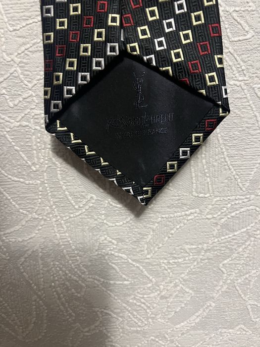 галстук yves saint laurent ysl