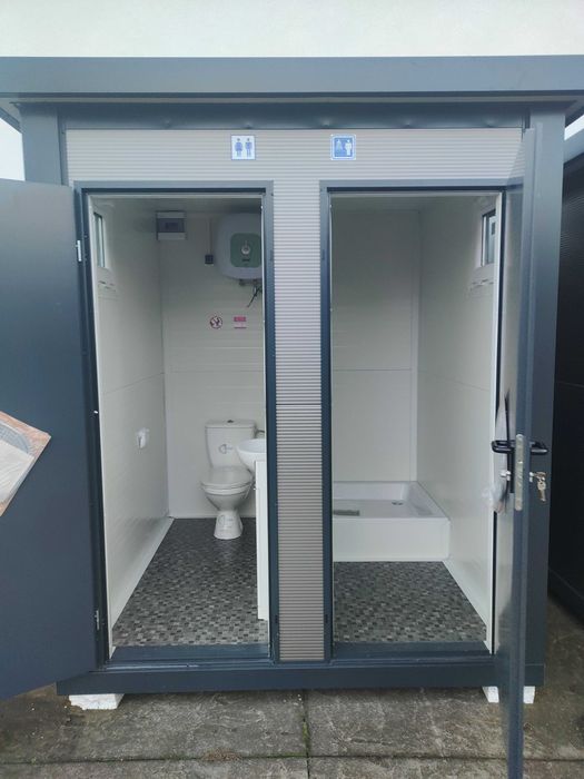 CAMPING Pawilon sanitarny wc natrysk budka prysznic toaleta