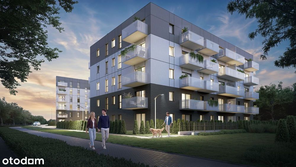 2-pokojowe mieszkanie 39m2 + balkon