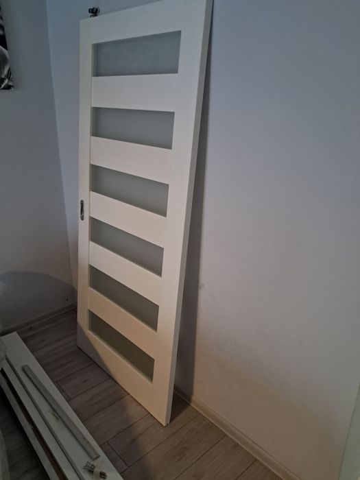 Drzwi 3szt wewnętrzne 2szt  przsuwne  L i P - 94,5cm/203cm