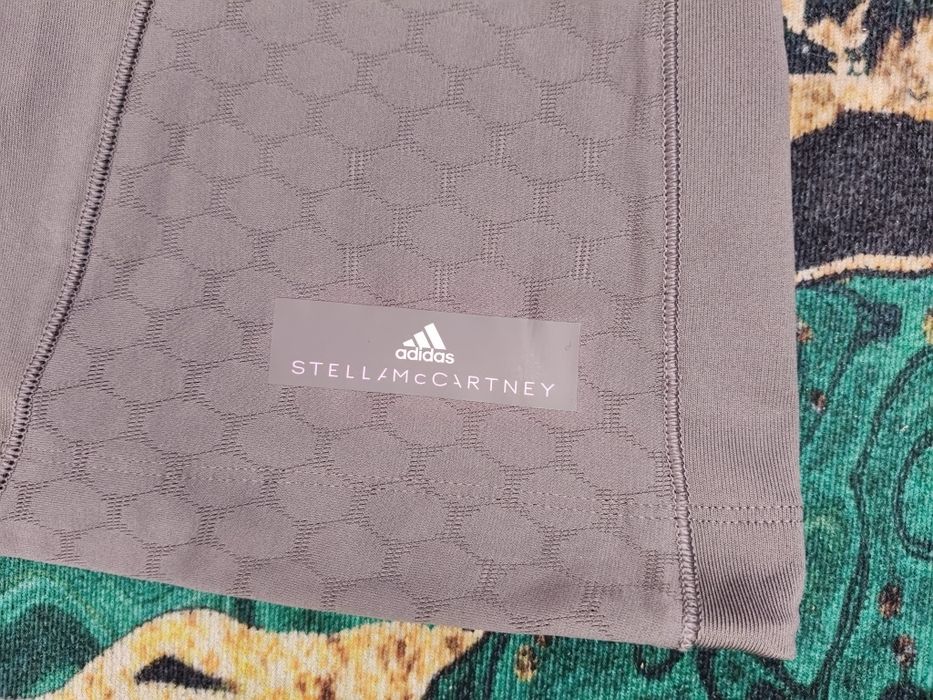 Adidas by Stella McCartney żakardowy top rozm XS