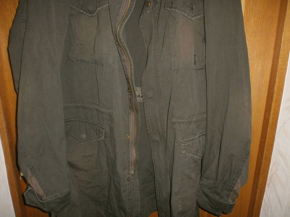 Большой размер. Куртка М65 Surplus, чёрная, р. XXL, наш 60. ПОГ-72 см