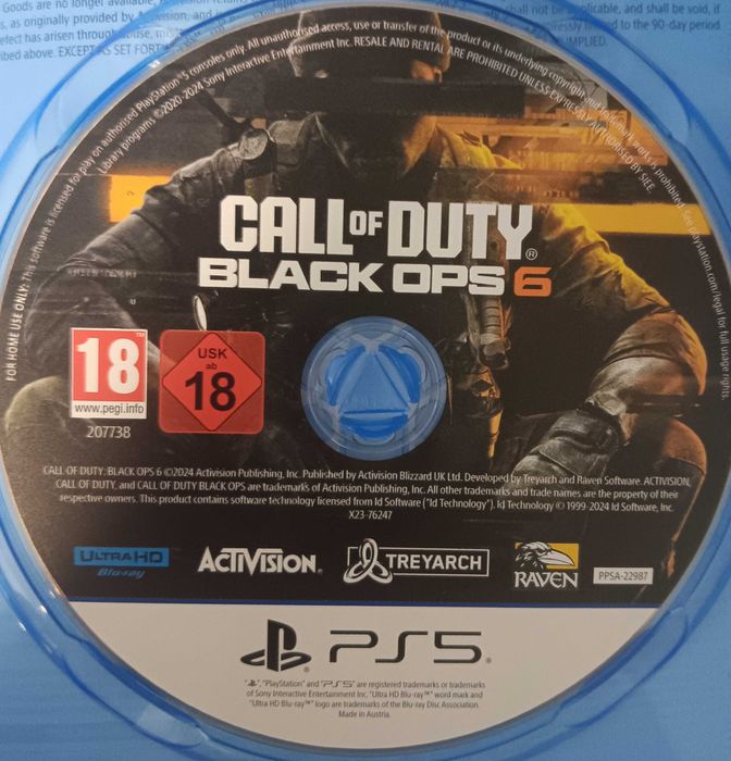 Call of Duty Black Ops 6 Ps5