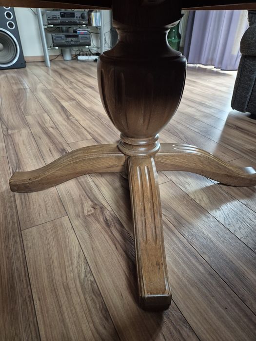 Stół okrągły debowy