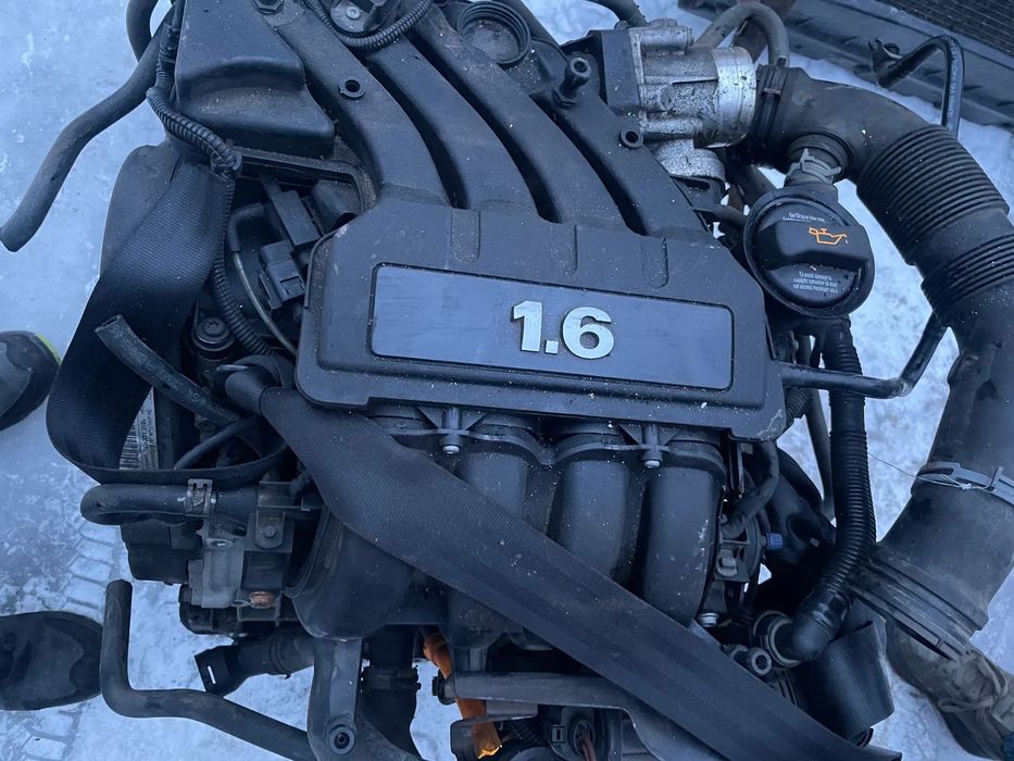 VW GOLF V silnik kompletny 1,6 MPI BSE Z NIEMCA 140tyś