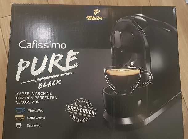 Tchibo Cafissimo PURE dostępne kolory - Czarny, Czerwony