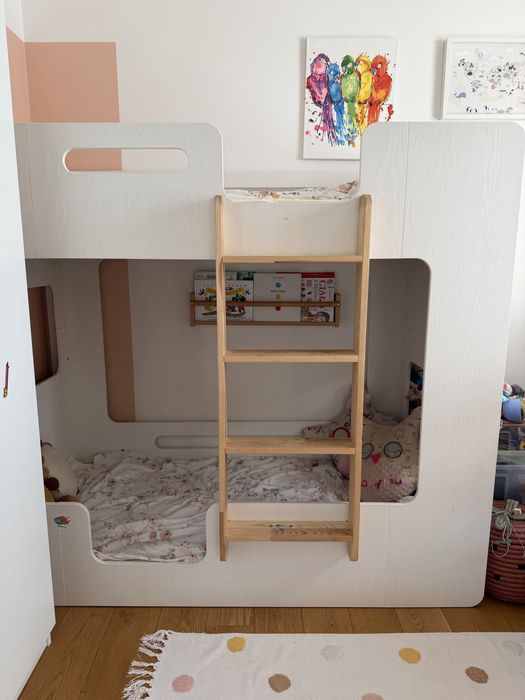 Łóżko dziecięce piętrowe SMARTWOOD