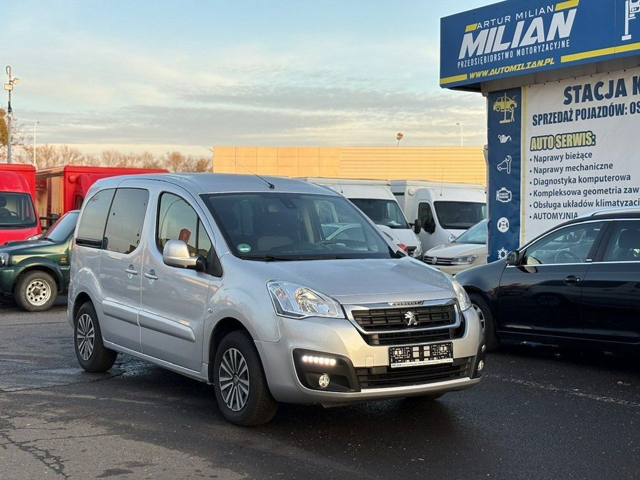 Peugeot Partner Partner Tepee 1.6 HDI 120KM Family Klimatronik 2xDrzwi 2016