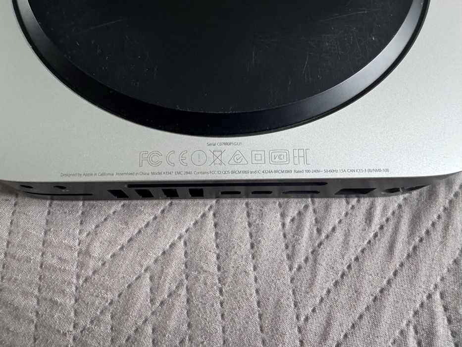 Mac mini Late 2014 / Intel Core i5 / 16 GB RAM / 255 SSD