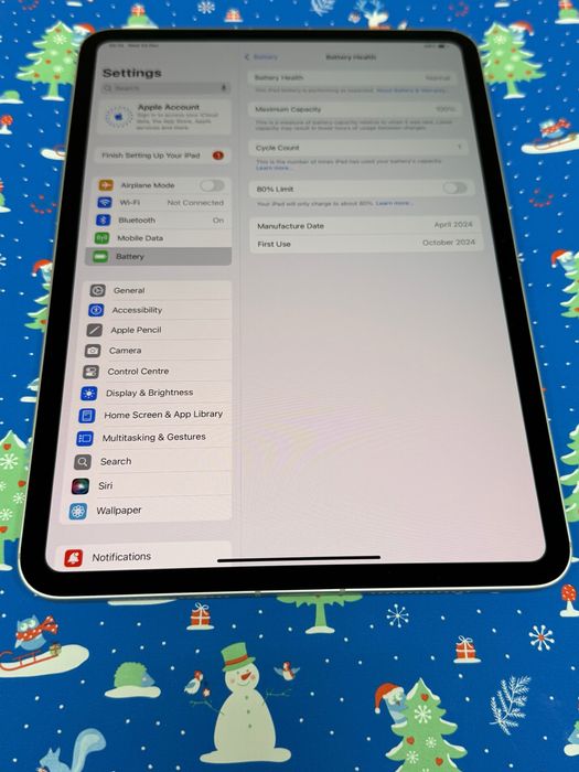 New IPad Pro 11 (M4), 256gb Silver Wi Fi + LTE Global 1000$