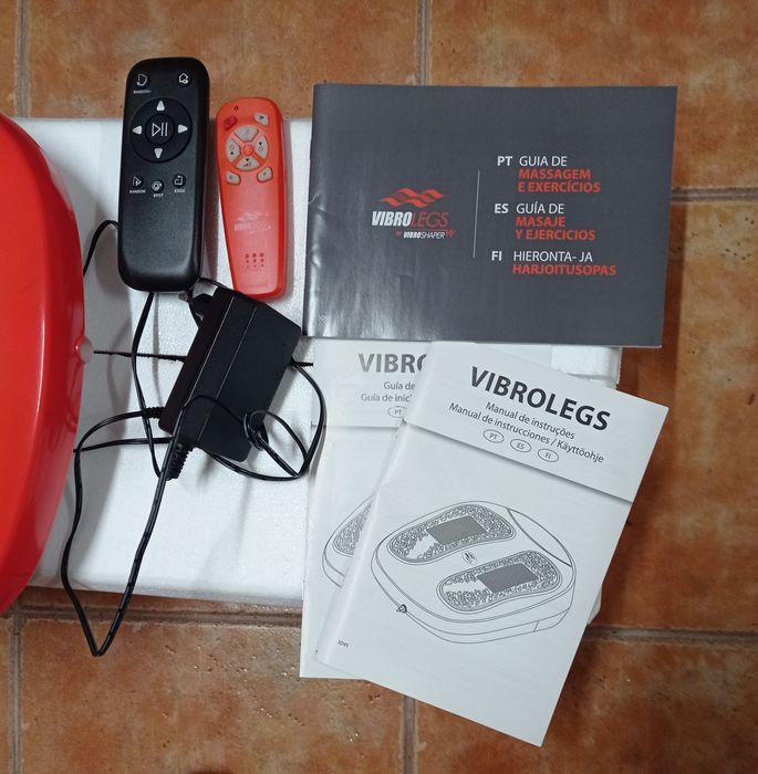 Vibrolegs massajador de pernas e pés