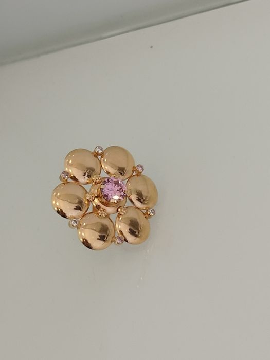 Anel em ouro de 19,2kt