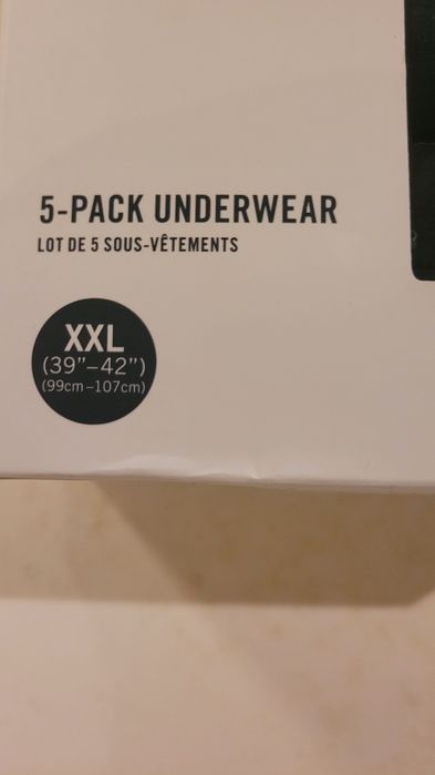 Nowe bokserki Abercrombie & Fitch 5-pack XXL