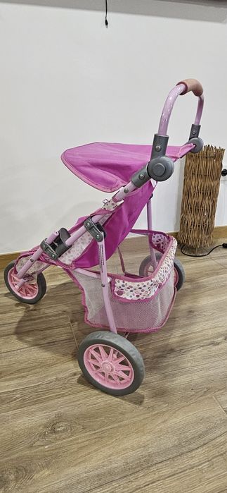 Carrinho de bebé duplo de brincar