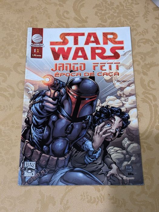 Banda-desenhada Star Wars Jango Fett - volume 1