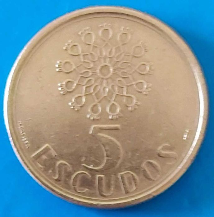5$00 de 1990 Republica Portuguesa