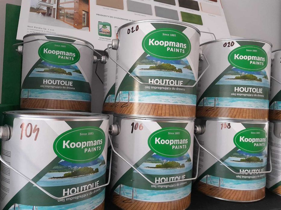 Koopmans - impregnaty i oleje do ochrony drewna