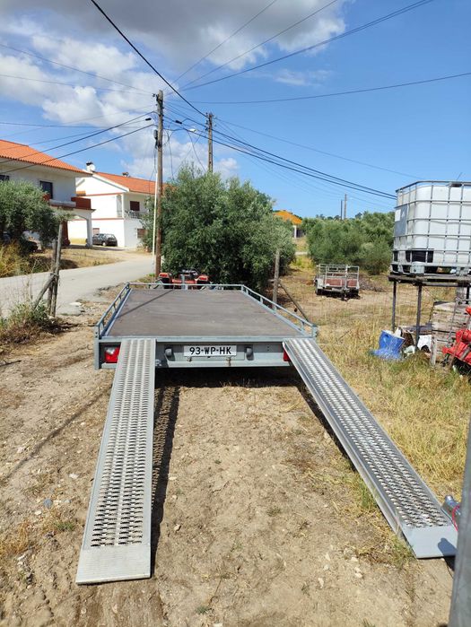 Atrelado SARIS 2700kg – 4,00 x 2,00m – Rampas Alumínio + Guincho