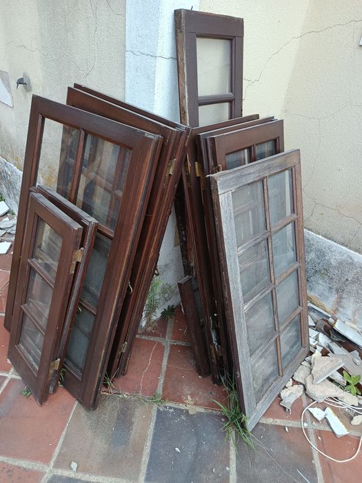 Janelas de madeira