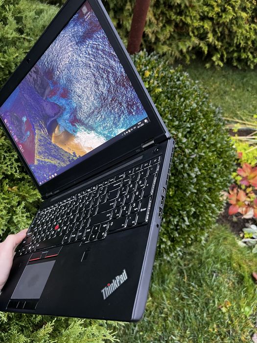 Lenovo ThinkPad P50 i7-6820HQ 16ГБ DDR4 M2000M SSD 512ГБ 15.6” Full HD