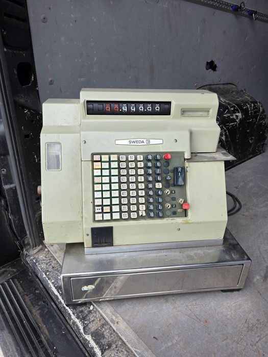 Kasa SVEDA fiskalna sklepowa retro