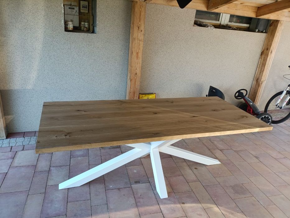 Stól debowy 220x90 cm