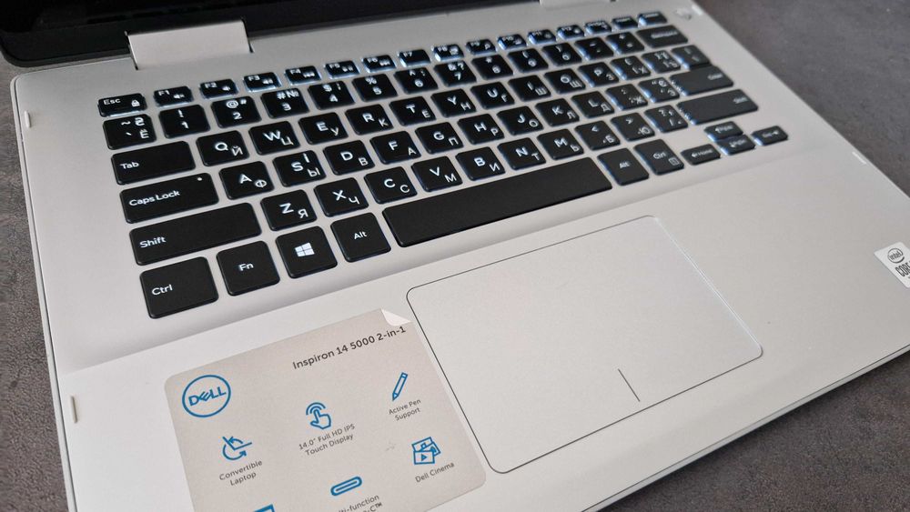 Ноутбук Dell Inspiron 5491 /i7-10510U/12/256/Трансформер