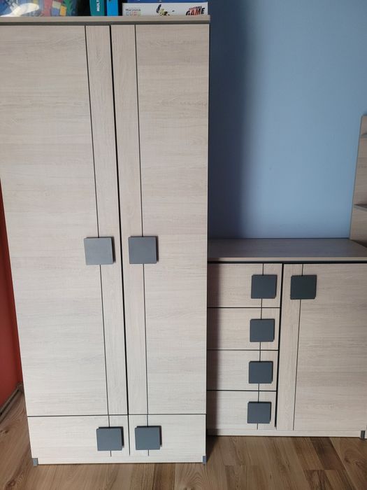 Meble młodzieżowe brąz