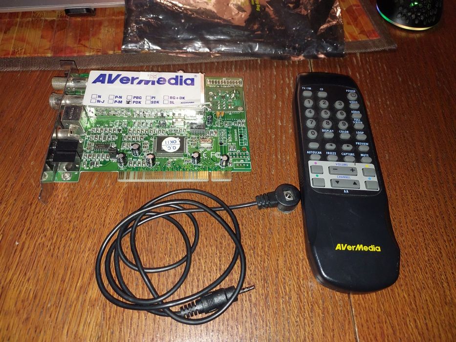 Video Karta TV AVerMedia M168-I Pilot do karty AVer Media czujnik 3szt