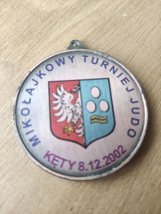 Medal Mikołajkowy turniej judo Kęty 8.12.2002