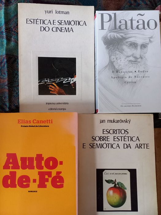 Lote Livros Poesia Filosofia Romance
